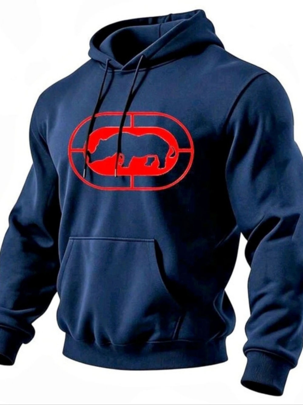 Ecko Unltd. The Classic Ecko Fleece Hoodie. Men's Blue